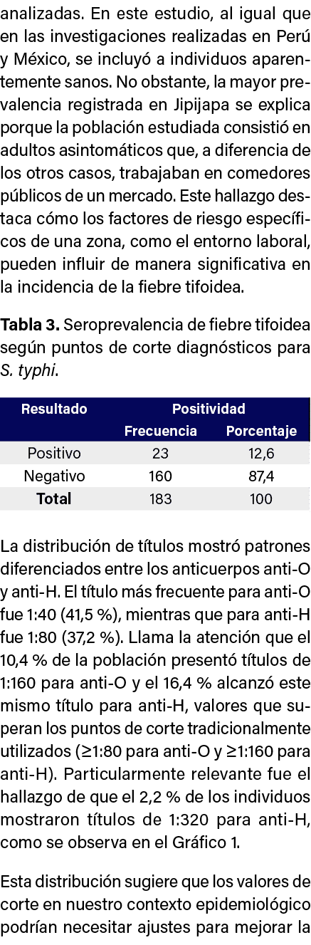 analizadas. En este estudio, al igual que en las investigaciones realizadas en Per y M xico, se incluy  a individuos...