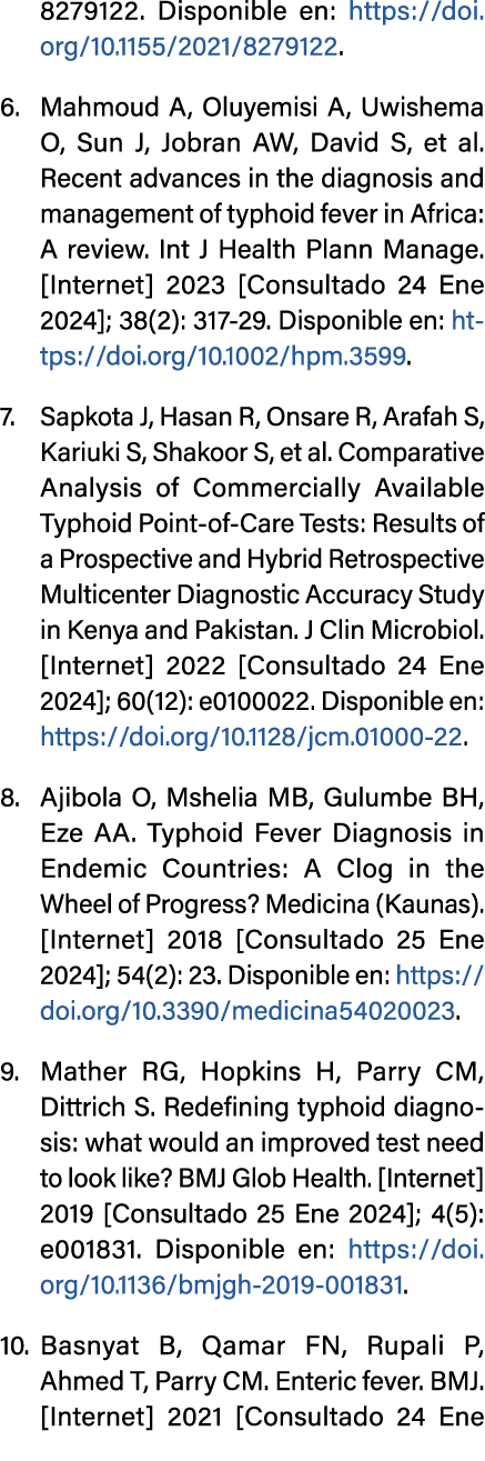 8279122. Disponible en: https://doi.org/10.1155/2021/8279122. 6. Mahmoud A, Oluyemisi A, Uwishema O, Sun J, Jobran AW...