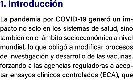 1. Introducci n La pandemia por COVID 19 gener un impacto no solo en los sistemas de salud, sino tambi n en el  mbit...