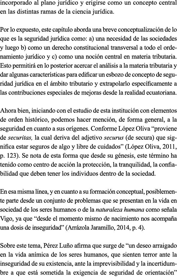 incorporado al plano jur dico y erigirse como un concepto central en las distintas ramas de la ciencia jur dica. Por ...