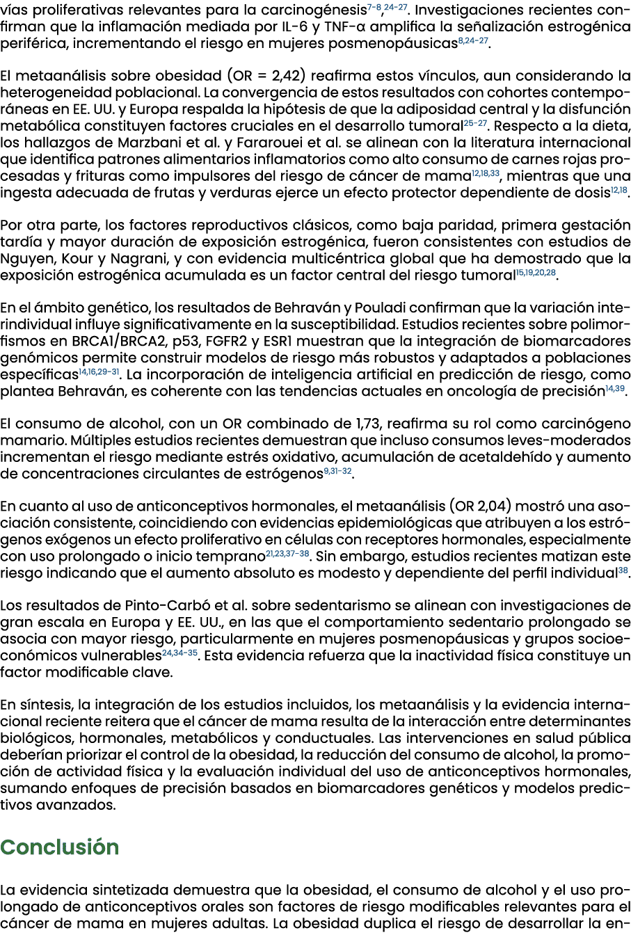 v as proliferativas relevantes para la carcinog nesis7 8,24 27. Investigaciones recientes confirman que la inflamaci ...