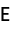 E