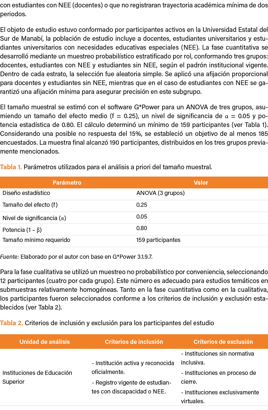 con estudiantes con NEE (docentes) o que no registraran trayectoria acad mica m nima de dos periodos. El objeto de es...