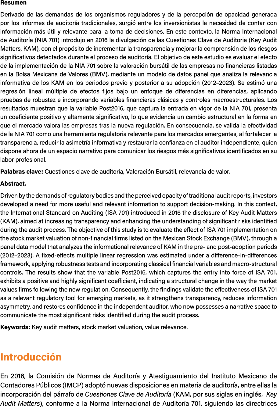 Resumen Derivado de las demandas de los organismos reguladores y de la percepci n de opacidad generada por los inform...