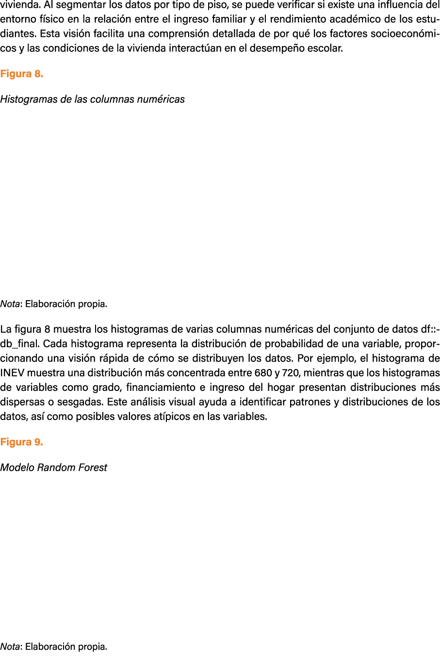 vivienda. Al segmentar los datos por tipo de piso, se puede verificar si existe una influencia del entorno f sico en ...