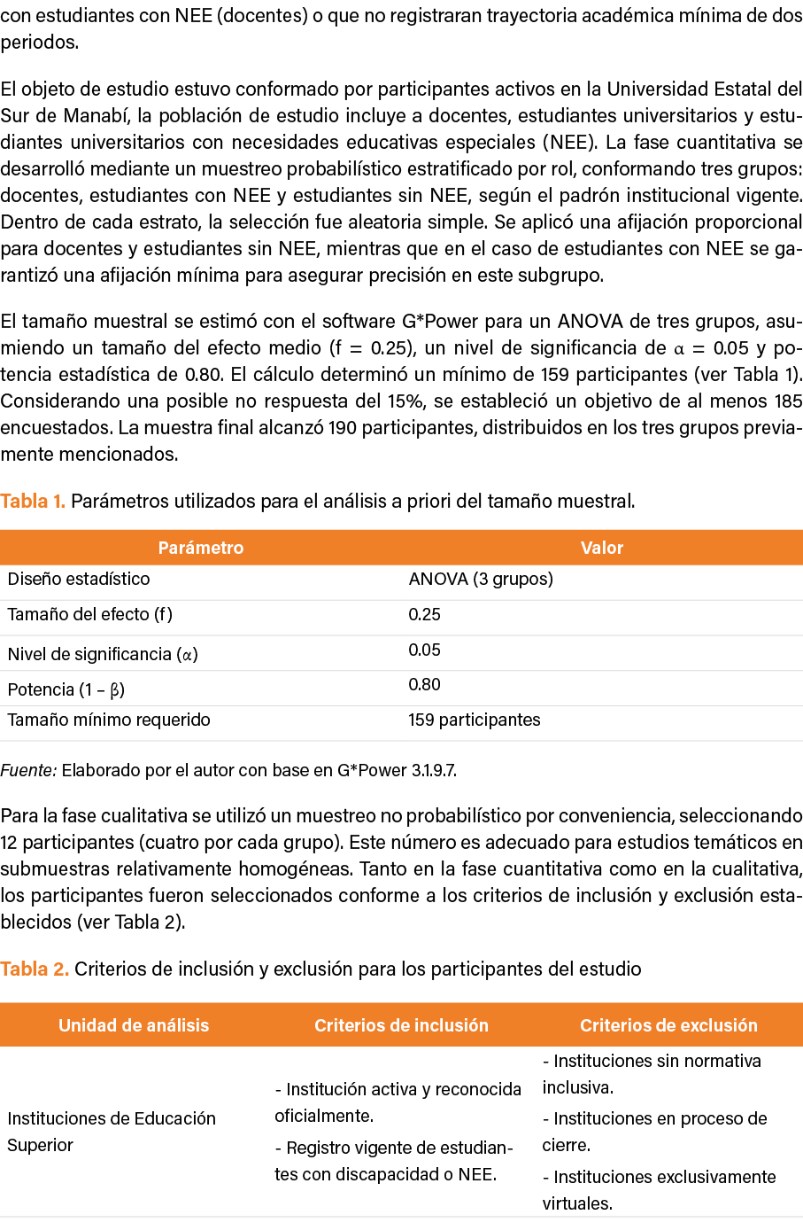 con estudiantes con NEE (docentes) o que no registraran trayectoria acad mica m nima de dos periodos. El objeto de es...