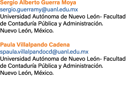 Sergio Alberto Guerra Moya sergio.guerramy@uanl.edu.mx Universidad Aut noma de Nuevo Le n Facultad de Contadur a P bl...