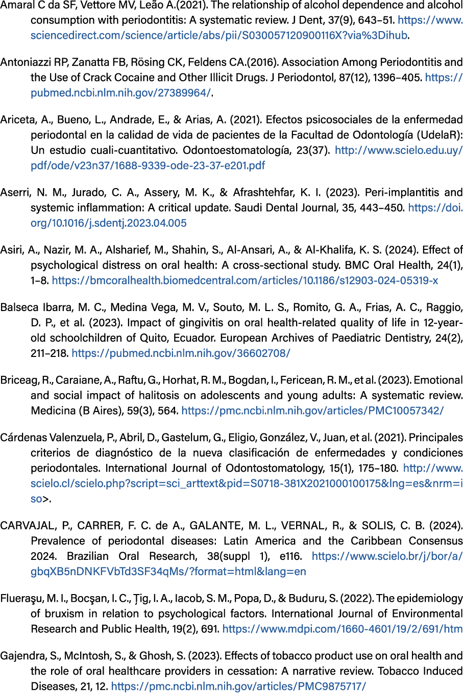 Amaral C da SF, Vettore MV, Le o A.(2021). The relationship of alcohol dependence and alcohol consumption with period...