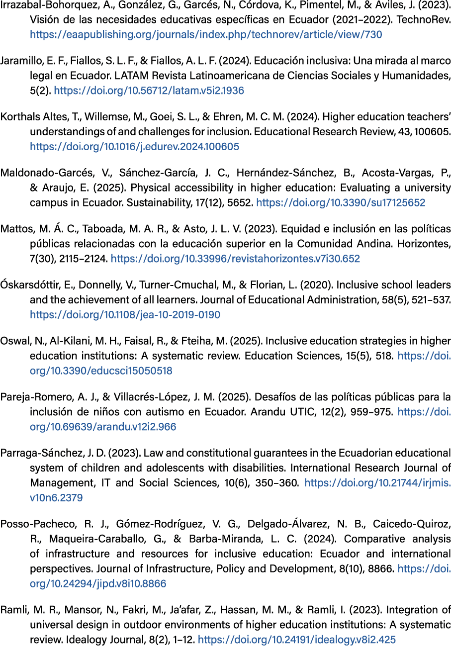 Irrazabal Bohorquez, A., Gonz lez, G., Garc s, N., C rdova, K., Pimentel, M., & Aviles, J. (2023). Visi n de las nece...