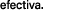 efectiva. 