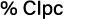 % CIpc