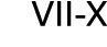 VII X