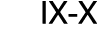 IX X