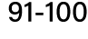 91 100
