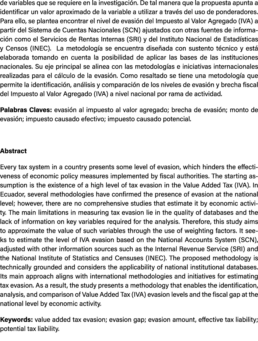 de variables que se requiere en la investigaci n. De tal manera que la propuesta apunta a identificar un valor aproxi...