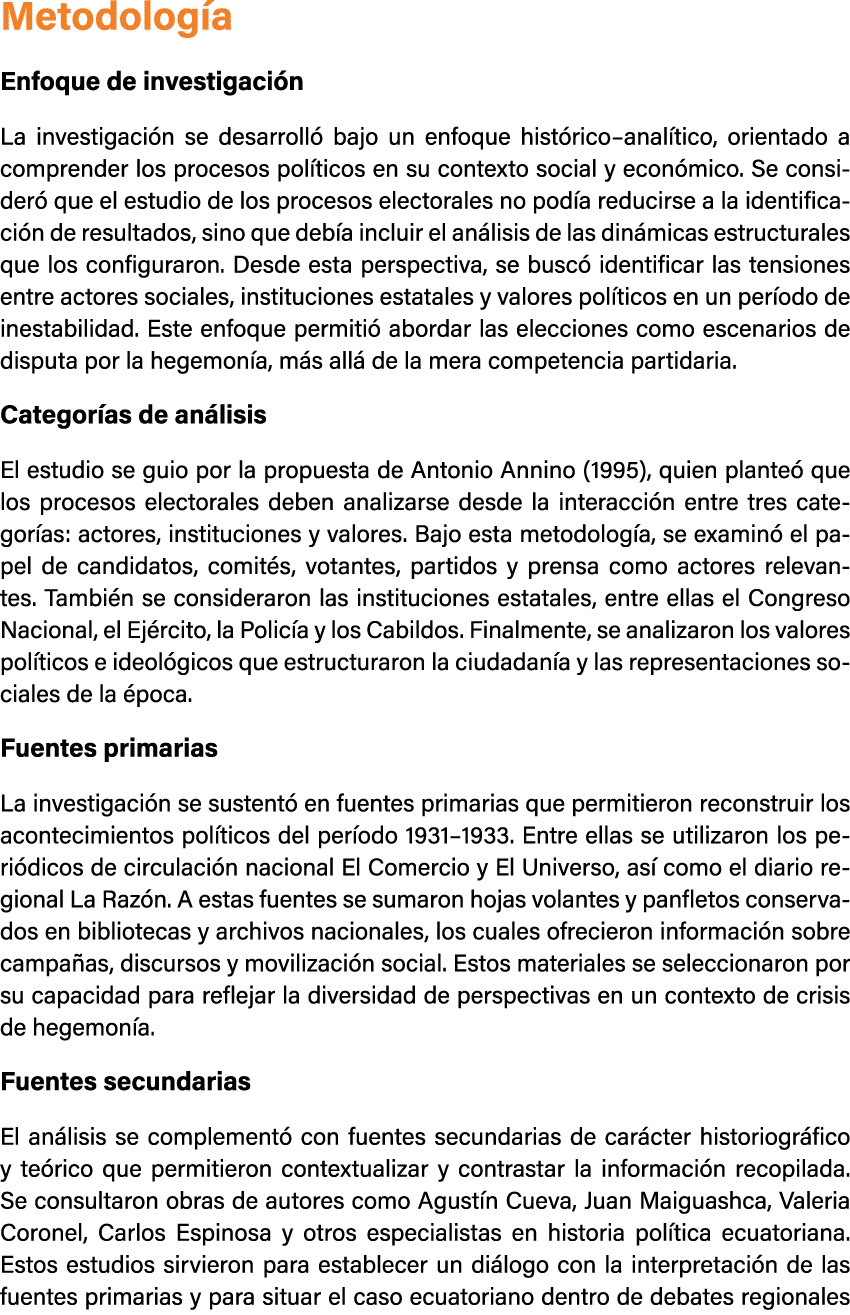 Metodolog a Enfoque de investigaci n La investigaci n se desarroll bajo un enfoque hist rico–anal tico, orientado a ...