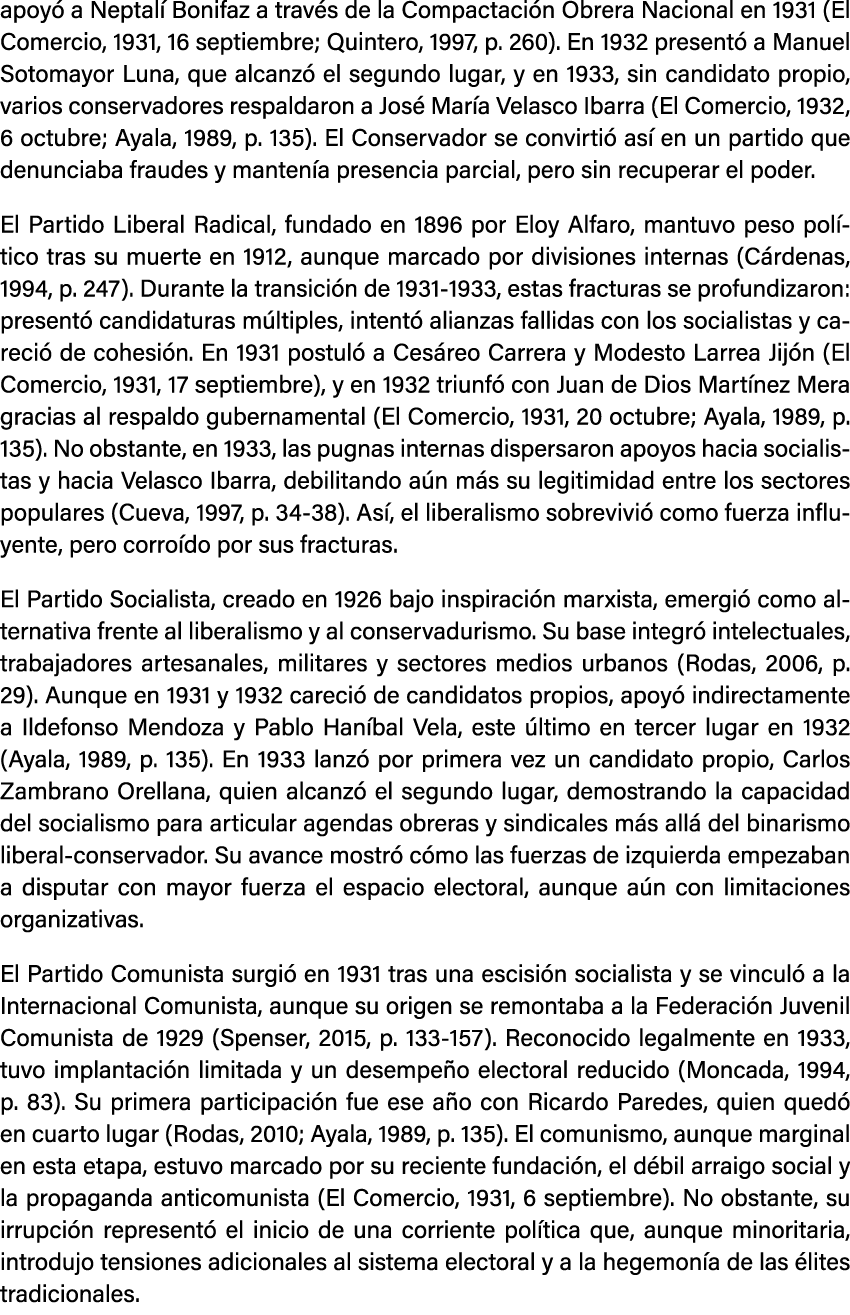 apoy a Neptal  Bonifaz a trav s de la Compactaci n Obrera Nacional en 1931 (El Comercio, 1931, 16 septiembre; Quinte...