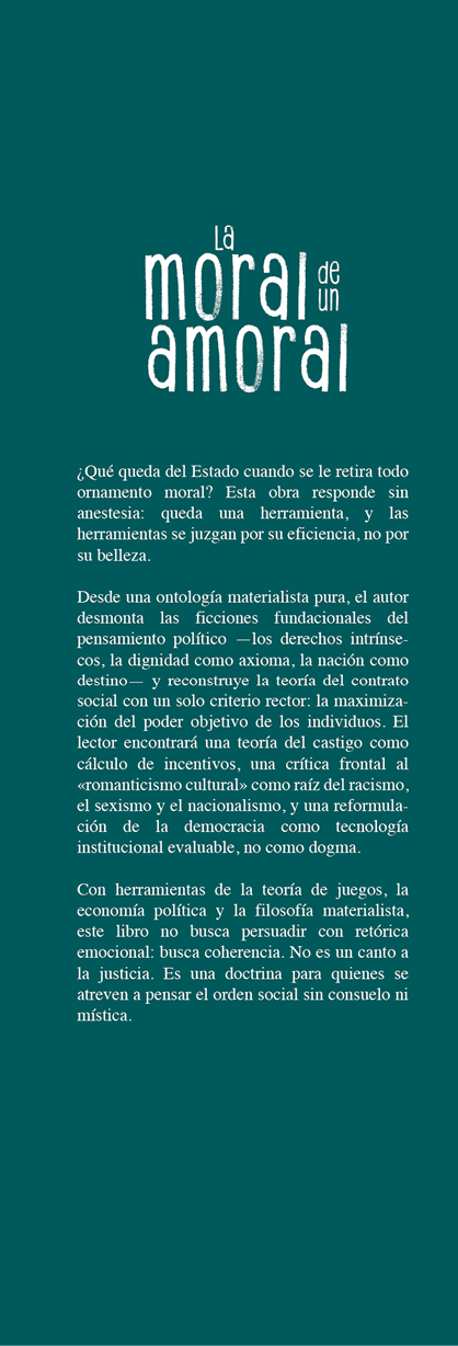 Texto en espa ol con las palabras “moral" y "amoral" destacadas en blanco sobre fondo verde oscuro, seguido de un p rrafo explicativo sobre conceptos ticos.  Descripci n generada con IA